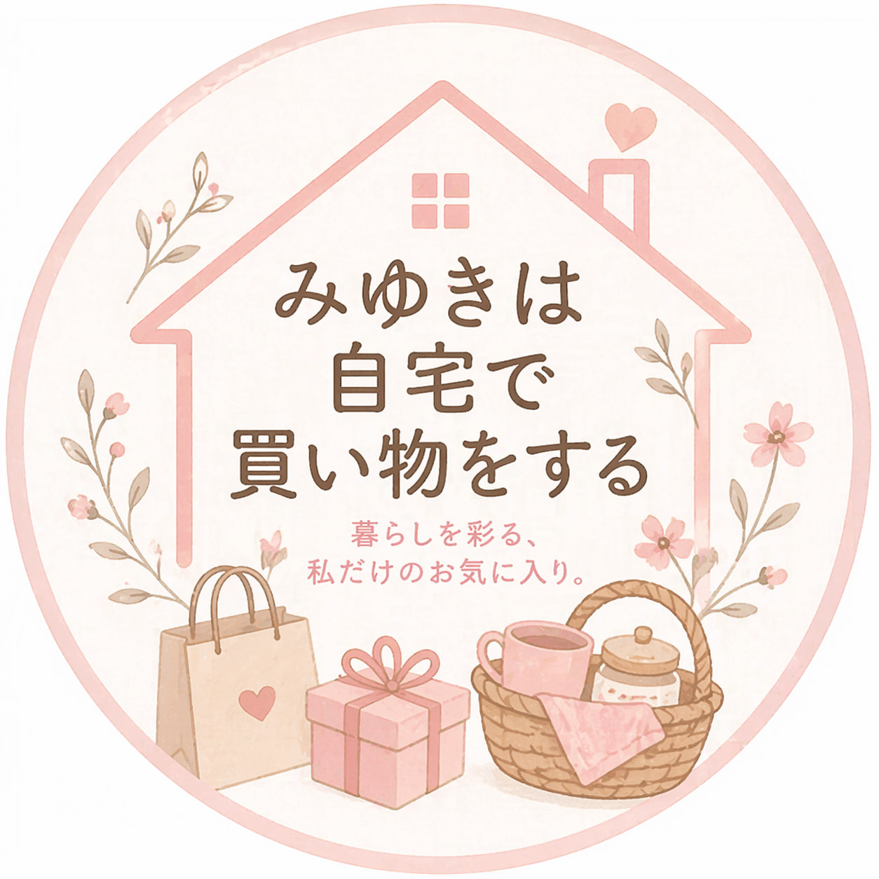 みゆきは自宅で買い物をする